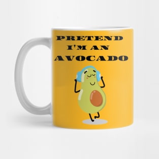 Pretend i'm an avocado funny Halloween costume Mug
